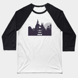 Amusement Park Baseball T-Shirt